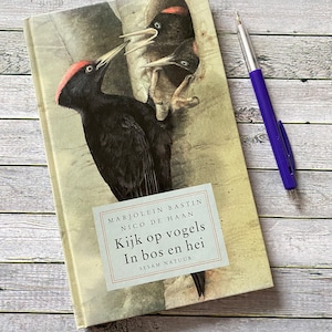 Marjolein Bastin, libro sulla natura, olandese, guardare gli uccelli, Nico de Haan, Forrest, bastin, marjolein, piccolo libro, copertina rigida