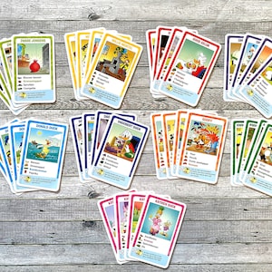 Donald Duck 36 speelkaarten. Compleet vintage kwartet donald duck. Jumbo Nederlands kaartspel