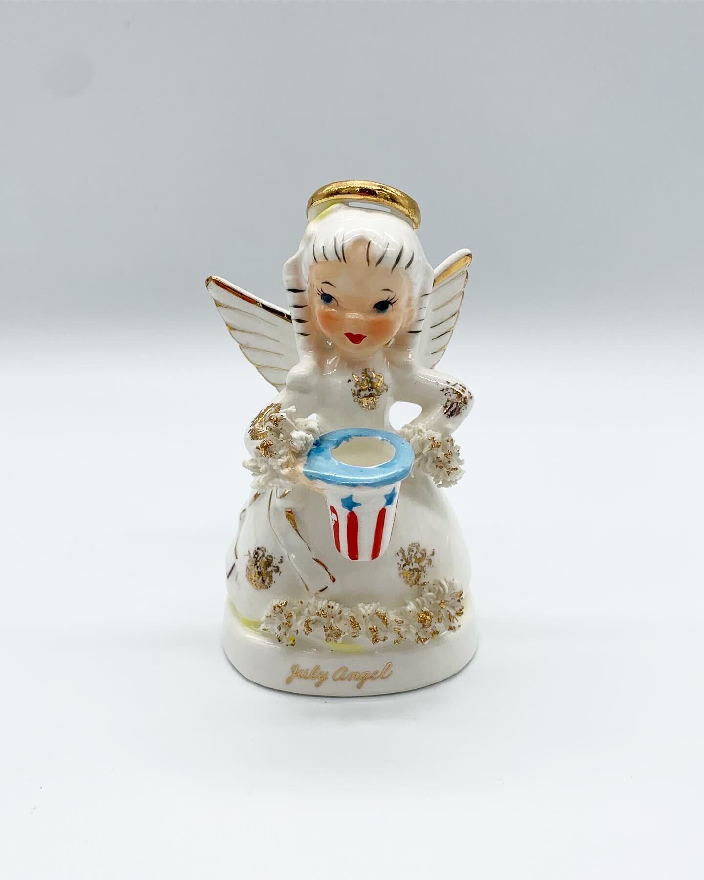 angel様 Napco Japan Angel of the Year A1367 July Angel Figurine