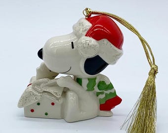 2023 Lenox Peanuts Snoopy Ringing Bell Ornament - Etsy