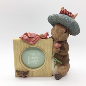 Vintage Beatrix Potter Benjamin Bunny Picture Frame (1997)