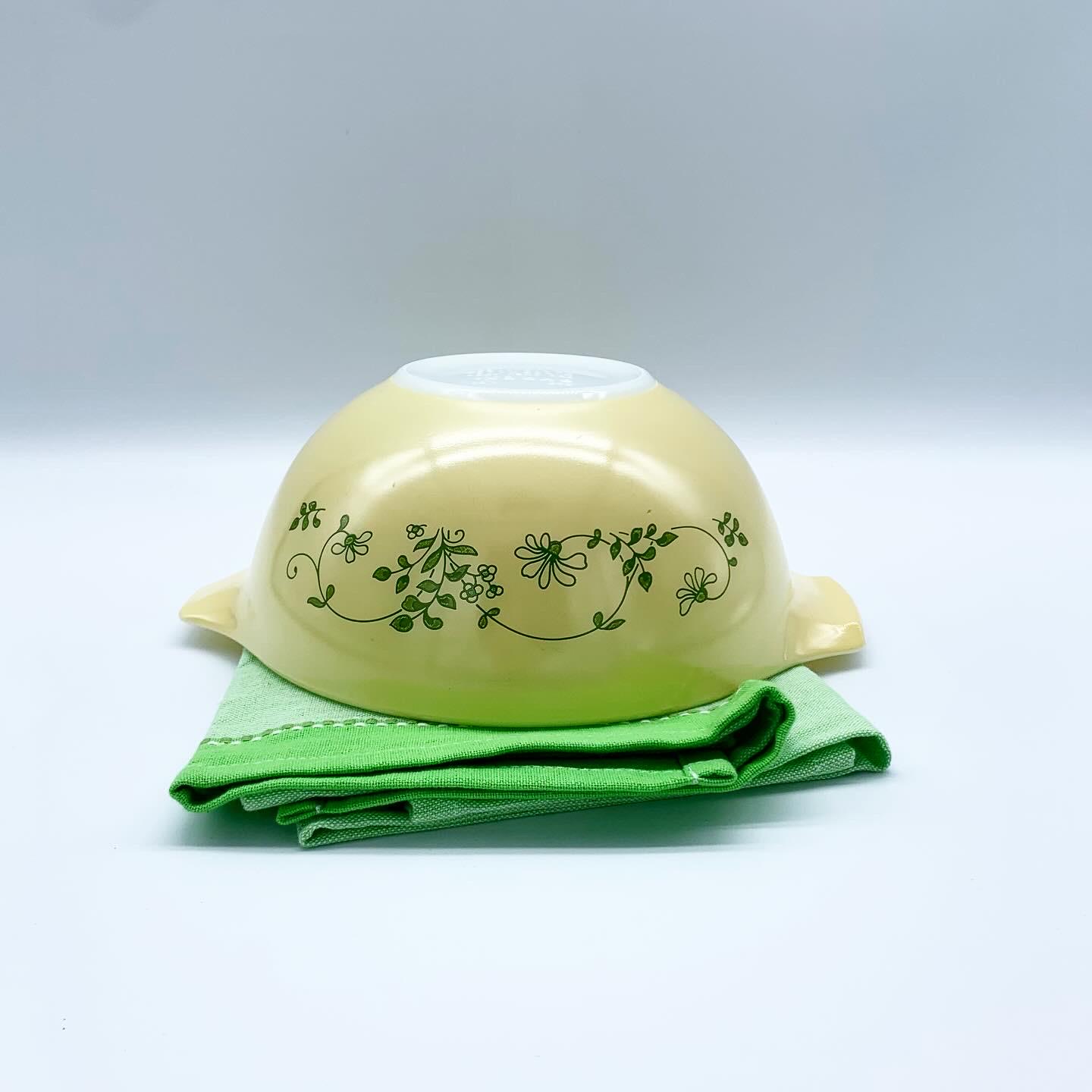 Pyrex Green Casserole Dish Vintage Pyrex Quart Green Casserole