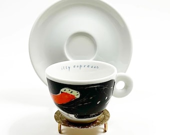 Illy Art Collection 2010 Tobias Rehberger Design 6 ESPRESSO Cups