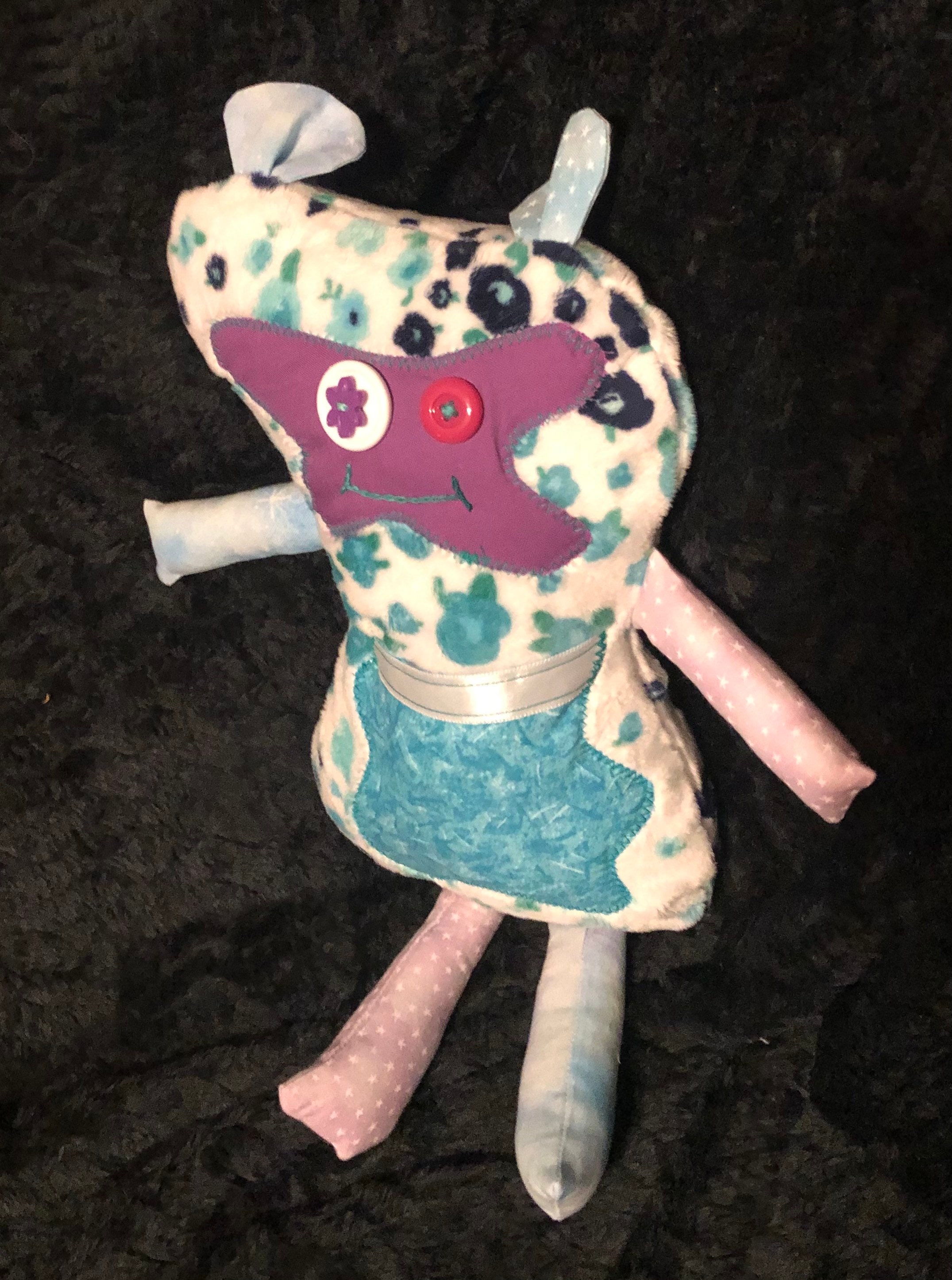 Cute Stuffed Animals Stuffed Monster Handmade Stuffed Etsy