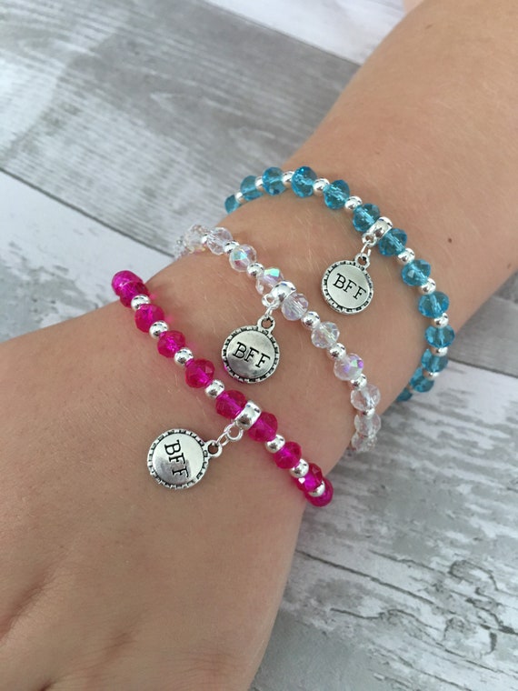 BFF bracelet Bestie bracelet Friendship bracelet BFF gift Etsy