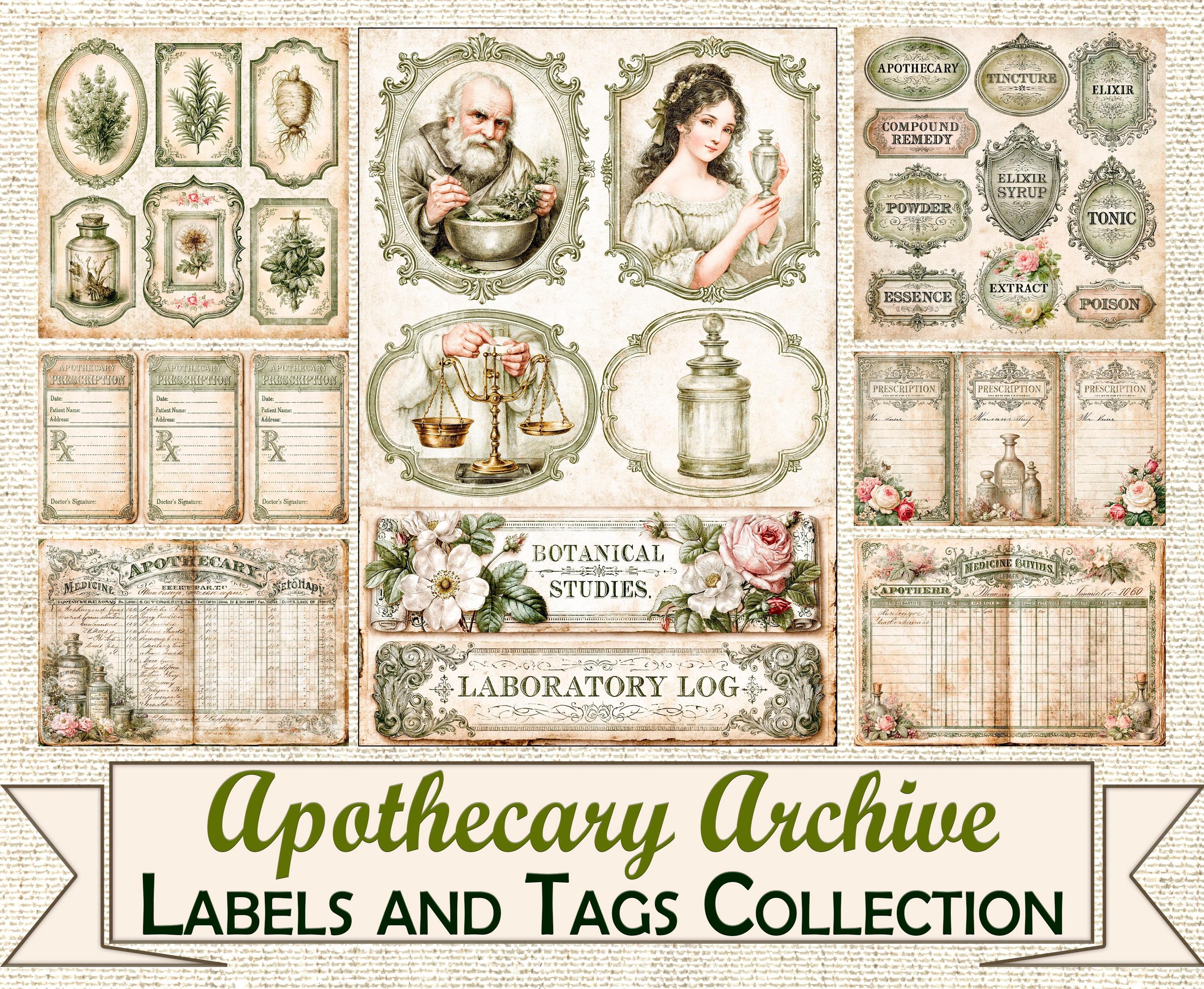 Vintage Pharmacy Ledger - Etsy