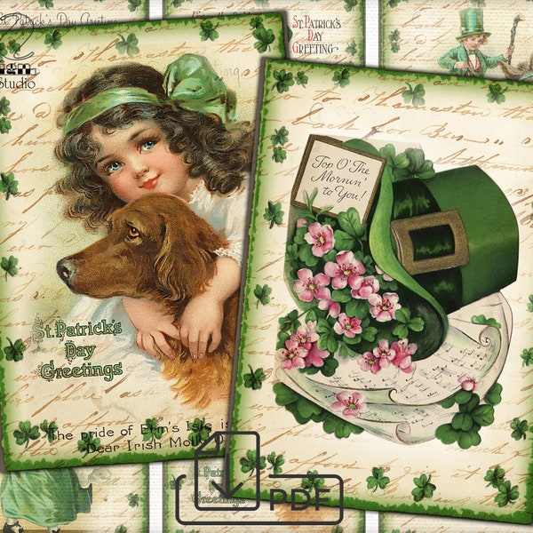 St Patrick Day Cards - Etsy
