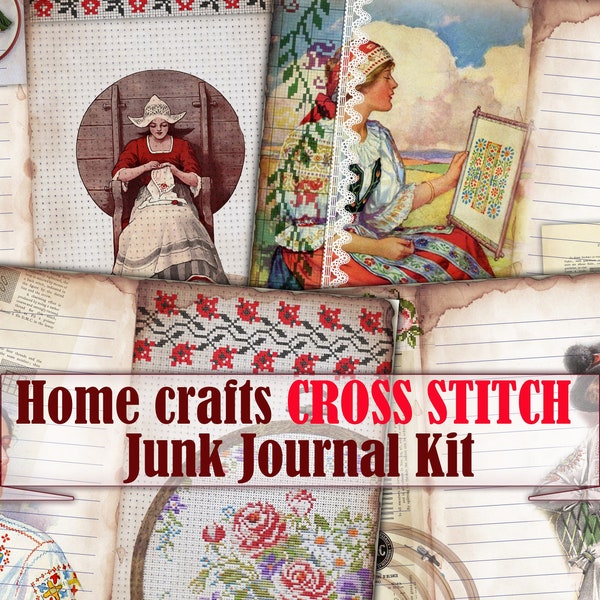 Cross Stitch Journal Etsy