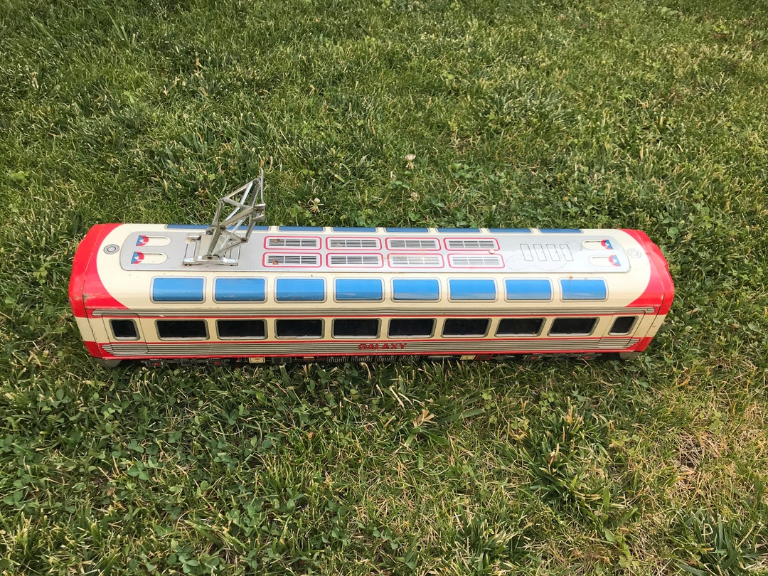 Vintage Tin Train Rare Tin Train Japan Tin Toy Train From - Etsy