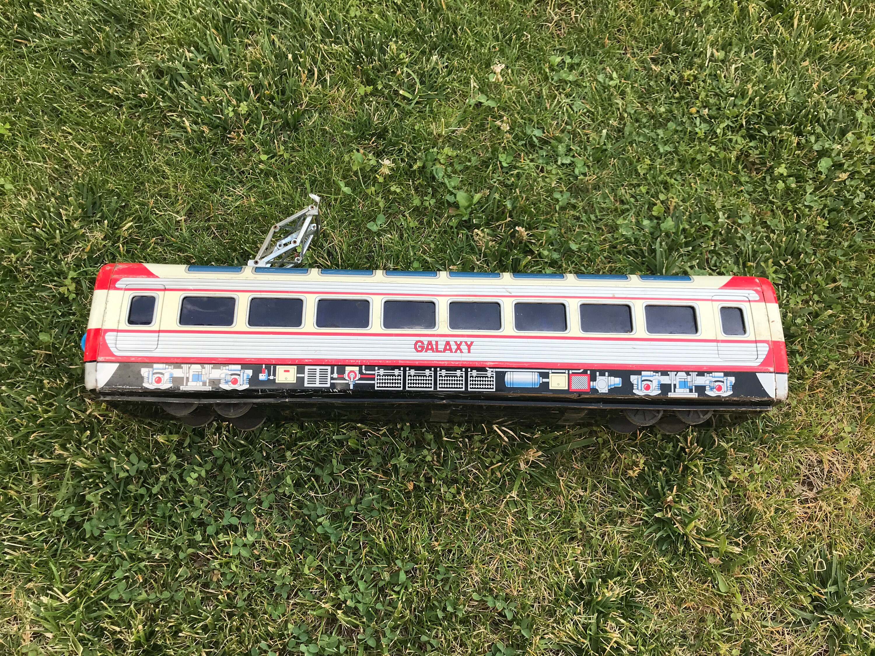 Vintage Tin Train Rare Tin Train Japan Tin Toy Train From - Etsy