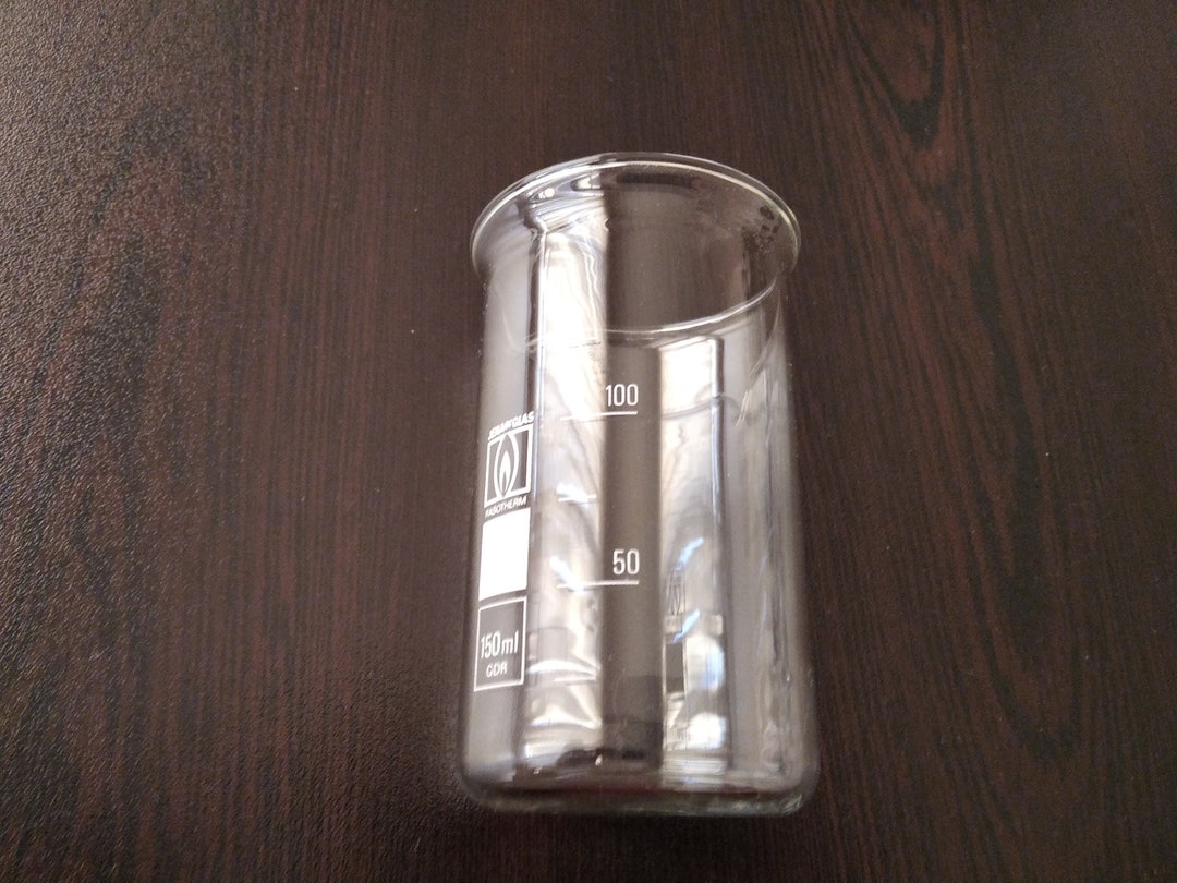 Vintage Laboratory Beaker, Laboratory Beaker 150ml, Pharmacy Beaker