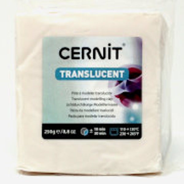 Cernit 250g Translucent Polymer Clay