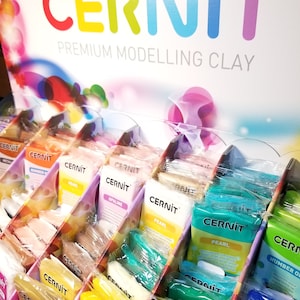 Cernit 56g Translucent Polymer Clay image 1