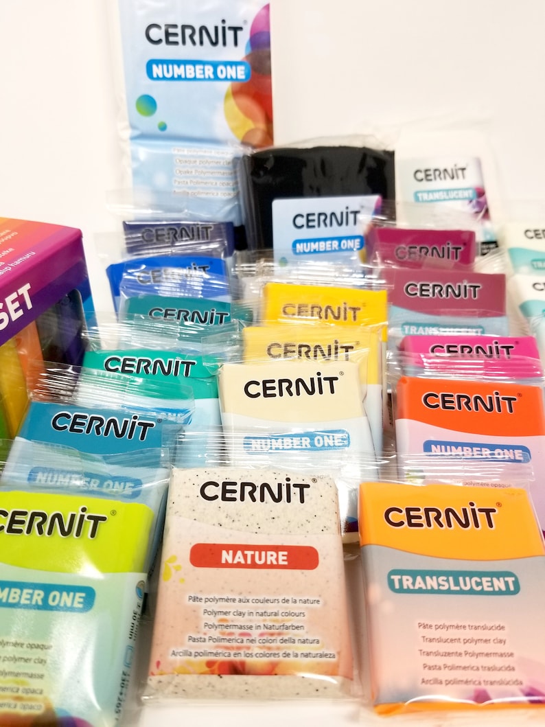 Cernit 56g Translucent Polymer Clay image 2