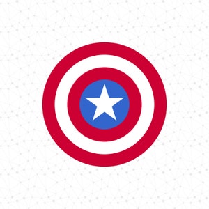 Superheld Logo, Superheld Icon, Superheld SVG, Superheld Clip Art, Captain America Logo