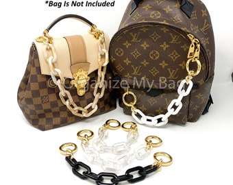 Acrylic Charm & Strap, Top Handle - Shoulder Strap - For Your Bags!