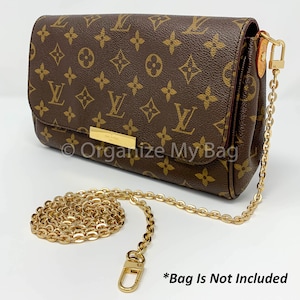 LOUIS VUITTON ~EVA CLUTCH WITH LV CROSSBODY STRAP &ORIGNAL GOLD CHAIN STRAP~