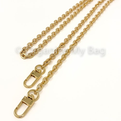 Luxury Crossbody Strap Oval Chain Gold or Silver for Your - Etsy