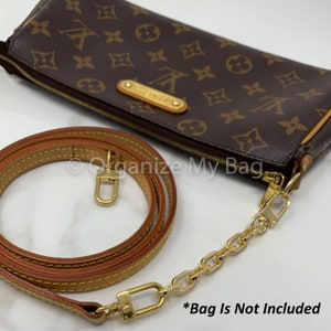 Iron Flat Metal Purse Chain Strap Compatible With Louis Vuitton Gucci Bag  for Handle Shoulder Crossbody and Handbag Strap Replacement 