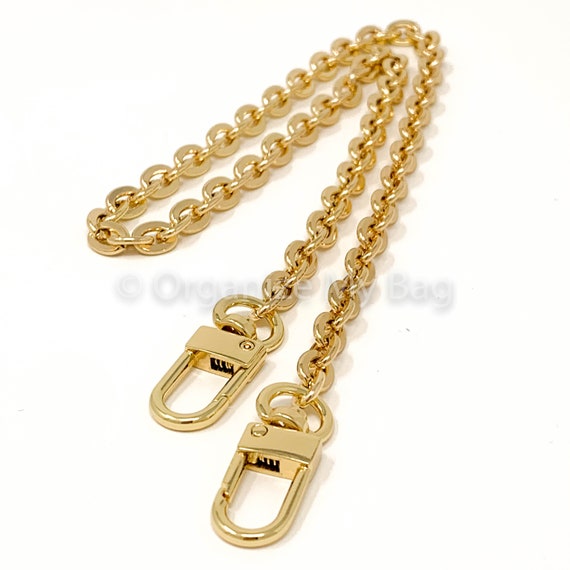 gold chain shoulder strap