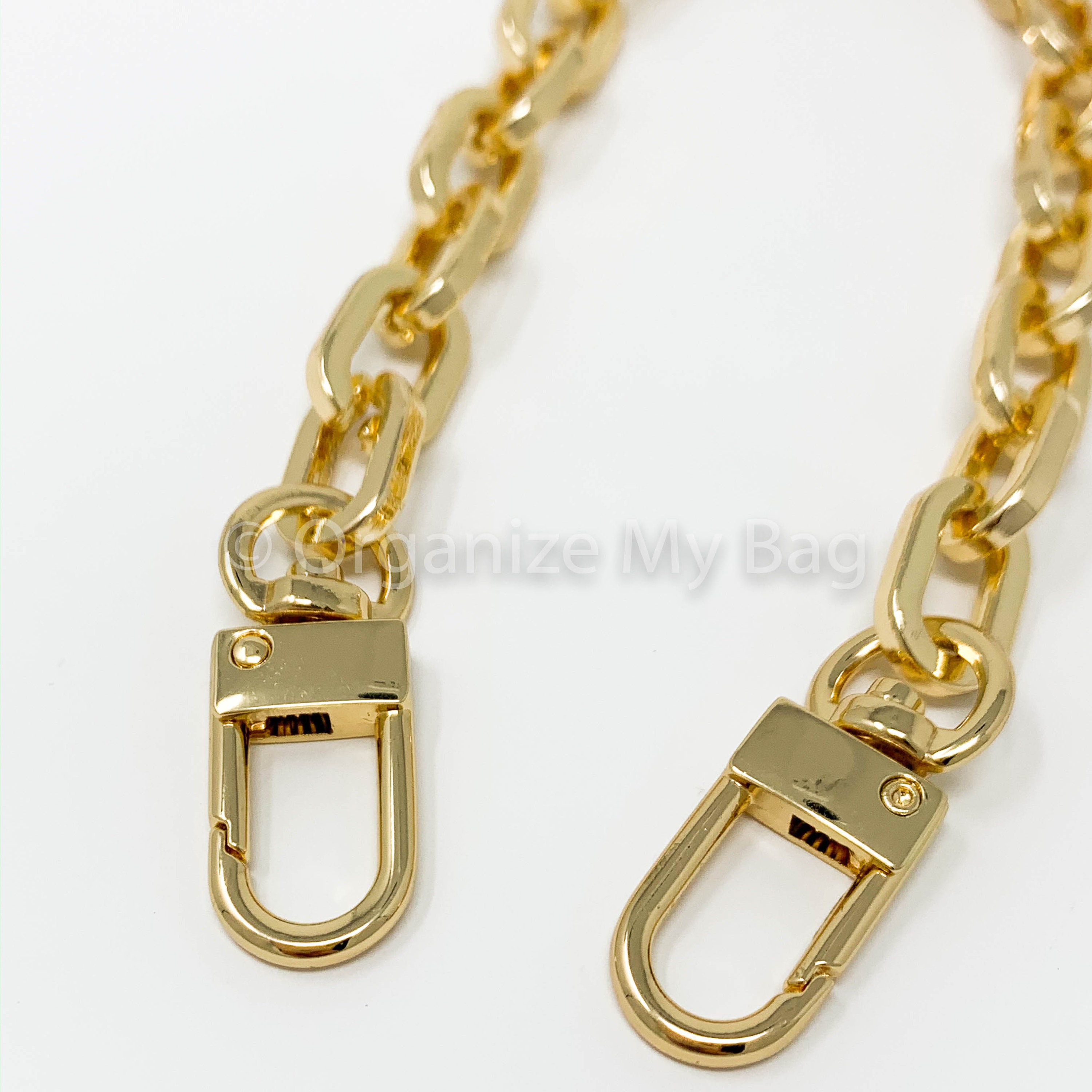 Bag Charm with Double Clasp