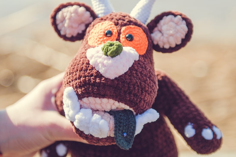 Gruffalo Crochet Pattern Digital PDF in English Lovely Etsy