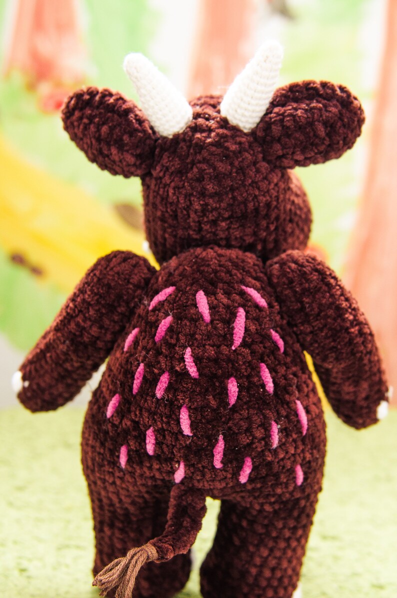 Gruffalo Crochet Pattern Digital PDF in English Lovely Etsy