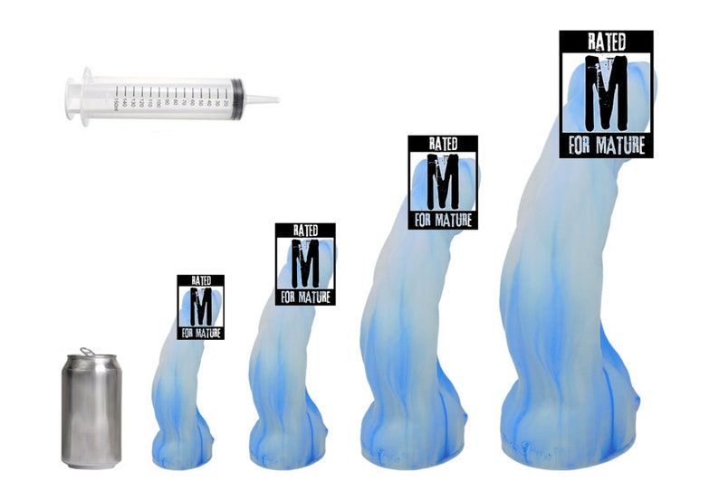 John Thomas® SAMPSON Platinum SQUIRTING Silicone Dildo 