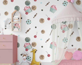 Cupcake Wallpaper Etsy