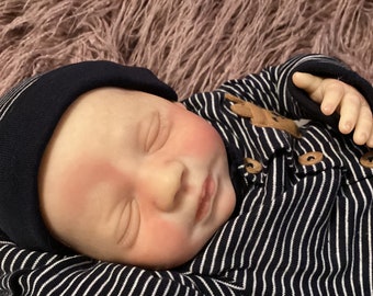 Reborn Baby Boy with pacifier