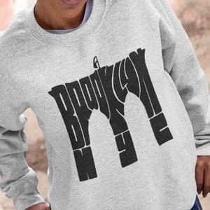 Brooklyn Bridge Stylized Brooklyn Sweatshirt