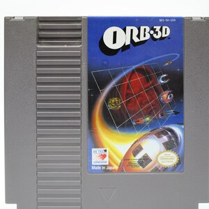 ORB 3D for Nintendo NES, Original Game, Not a Reproduction image 3