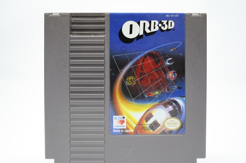 ORB 3D for Nintendo NES, Original Game, Not a Reproduction image 3