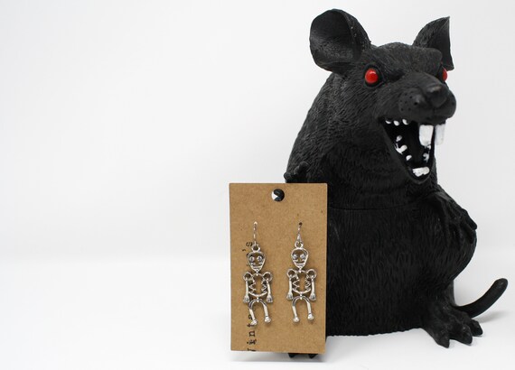Skeleton Halloween Earrings