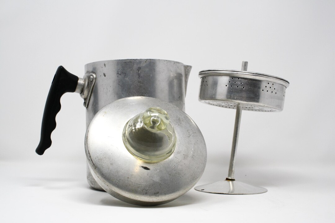Vintage Stove Top Percolator Etsy