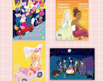 Assorted Fanart Prints *ON SALE*