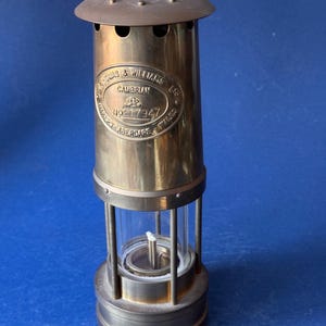 E Thomas and Williams Miners Lamp - Etsy