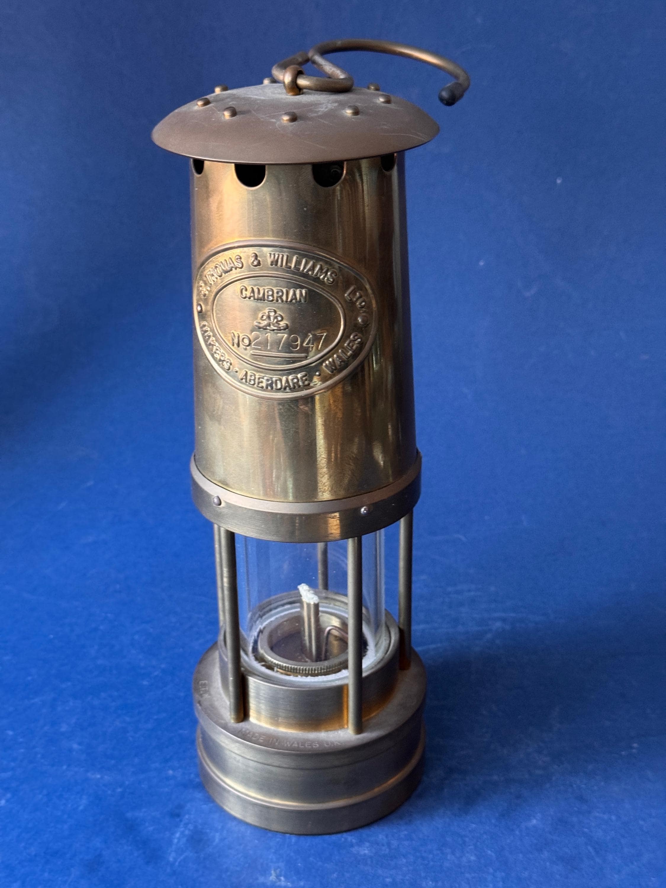 E Thomas and Williams Miners Lamp - Etsy UK