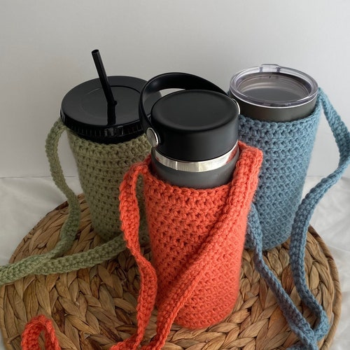 Crochet Water Bottle Holder Etsy