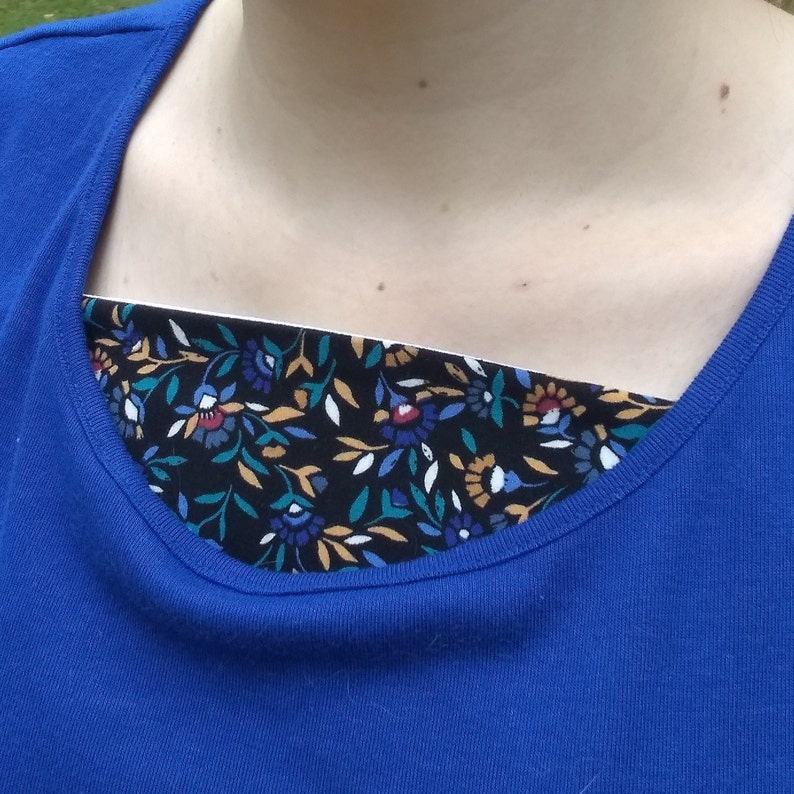 insert for low necklines