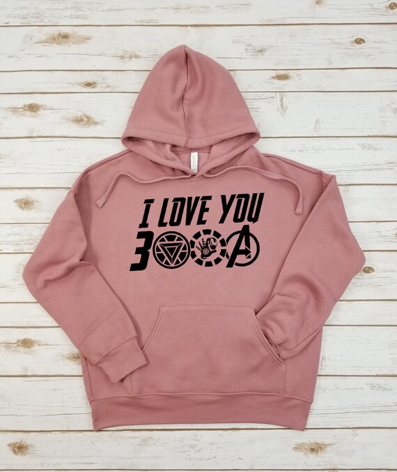 I Love You 3000 Avengers Fleece Hoodie Marvel Superheroes Etsy I Love You 3000 Avengers Fleece Hoodie Marvel Superheroes Etsy