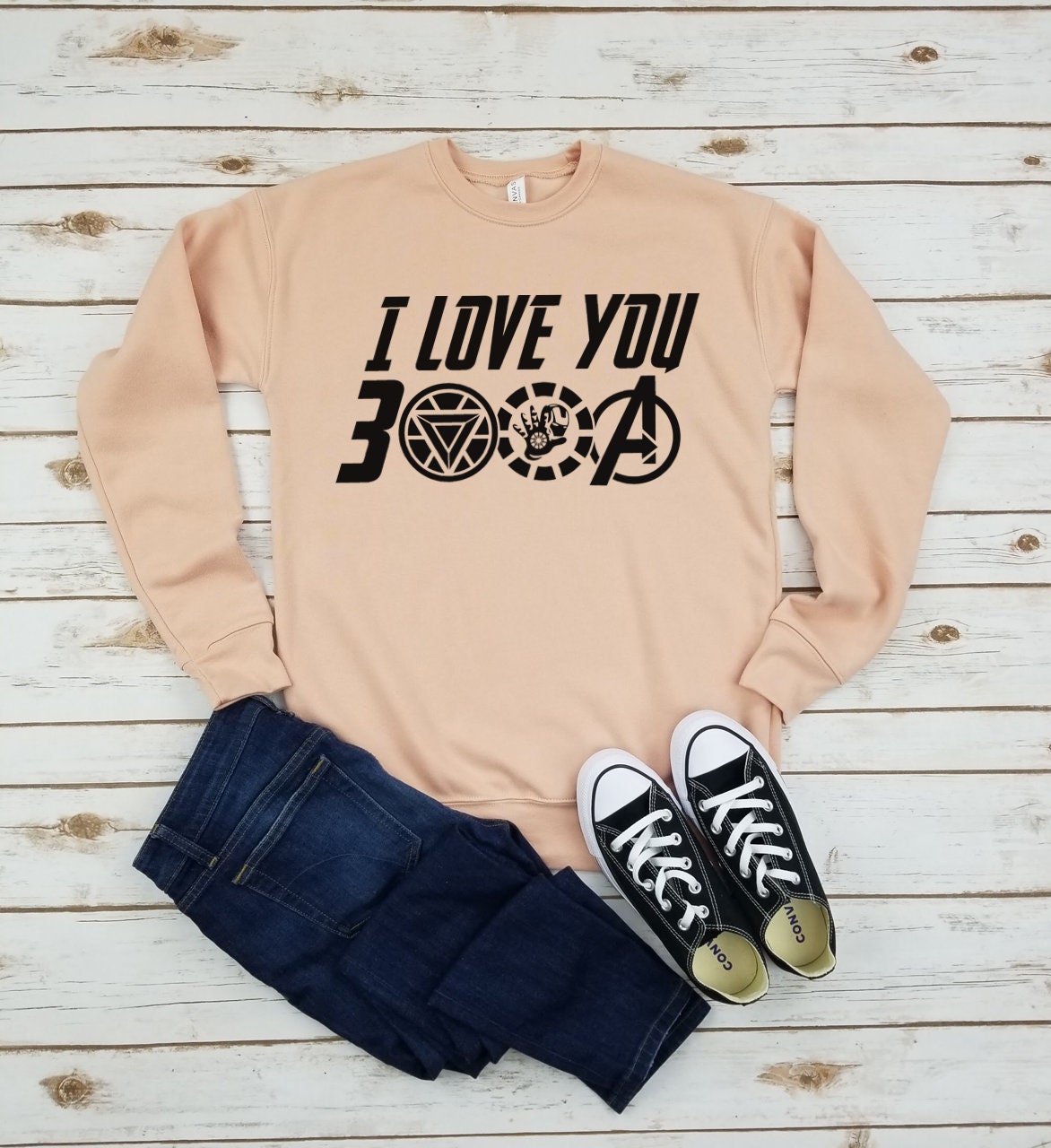 I Love You 3000 Avengers Sweatshirt Marvel Superheroes Love Etsy I Love You 3000 Avengers Sweatshirt Marvel Superheroes Love Etsy