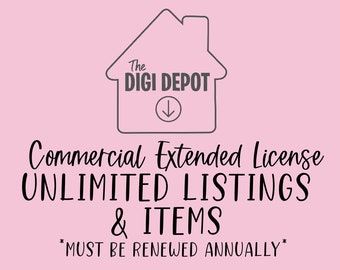 UNLIMITED Items and Listings Extended License - Annual Renewal Required