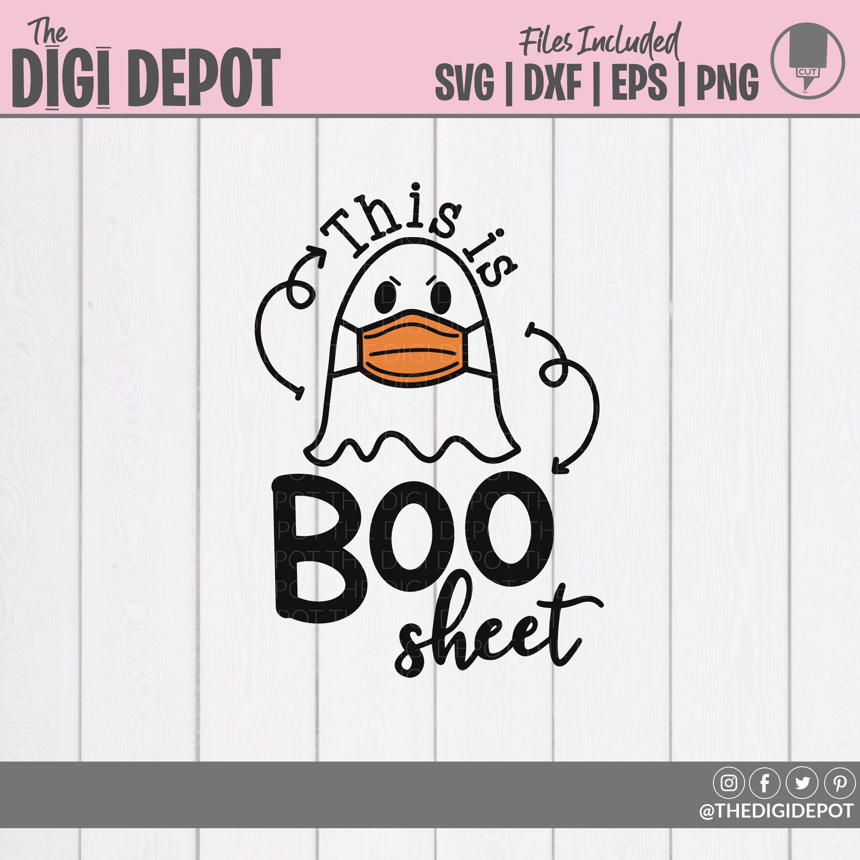 This is Boo Sheet SVG 2020 is Boo Sheet SVG Halloween SVG | Etsy