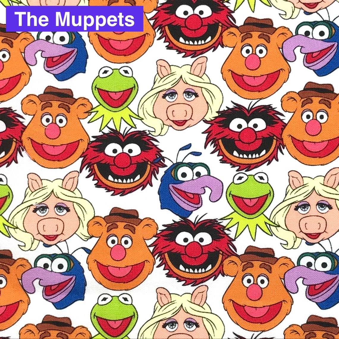 Fun Face Masks Cartoon Characters 100 Cotton for Comfort Etsy