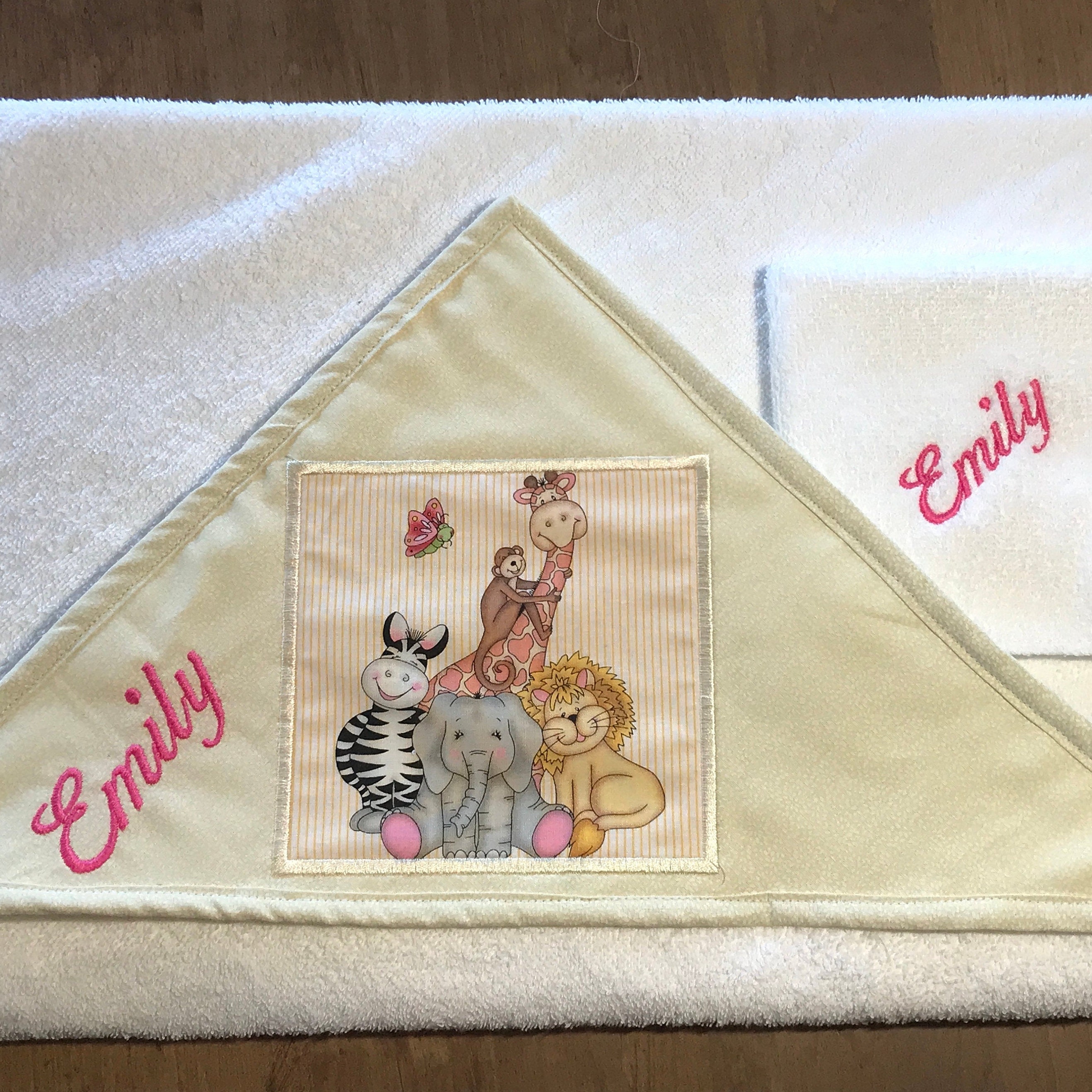 Personalized Baby Bath Towel Etsy