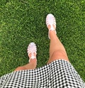 Original French Jelly Shoes - Transparent White Jelly Sandals **Please note, this colour is slightly transparent - see all photos** product logo