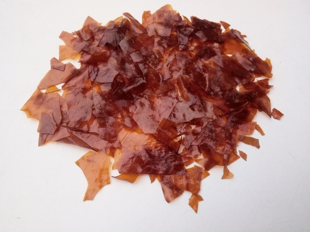 Shellac Flakes Lemon 1 French Polish Saxophone Pad Glue Adhesive Woodwind Instrument