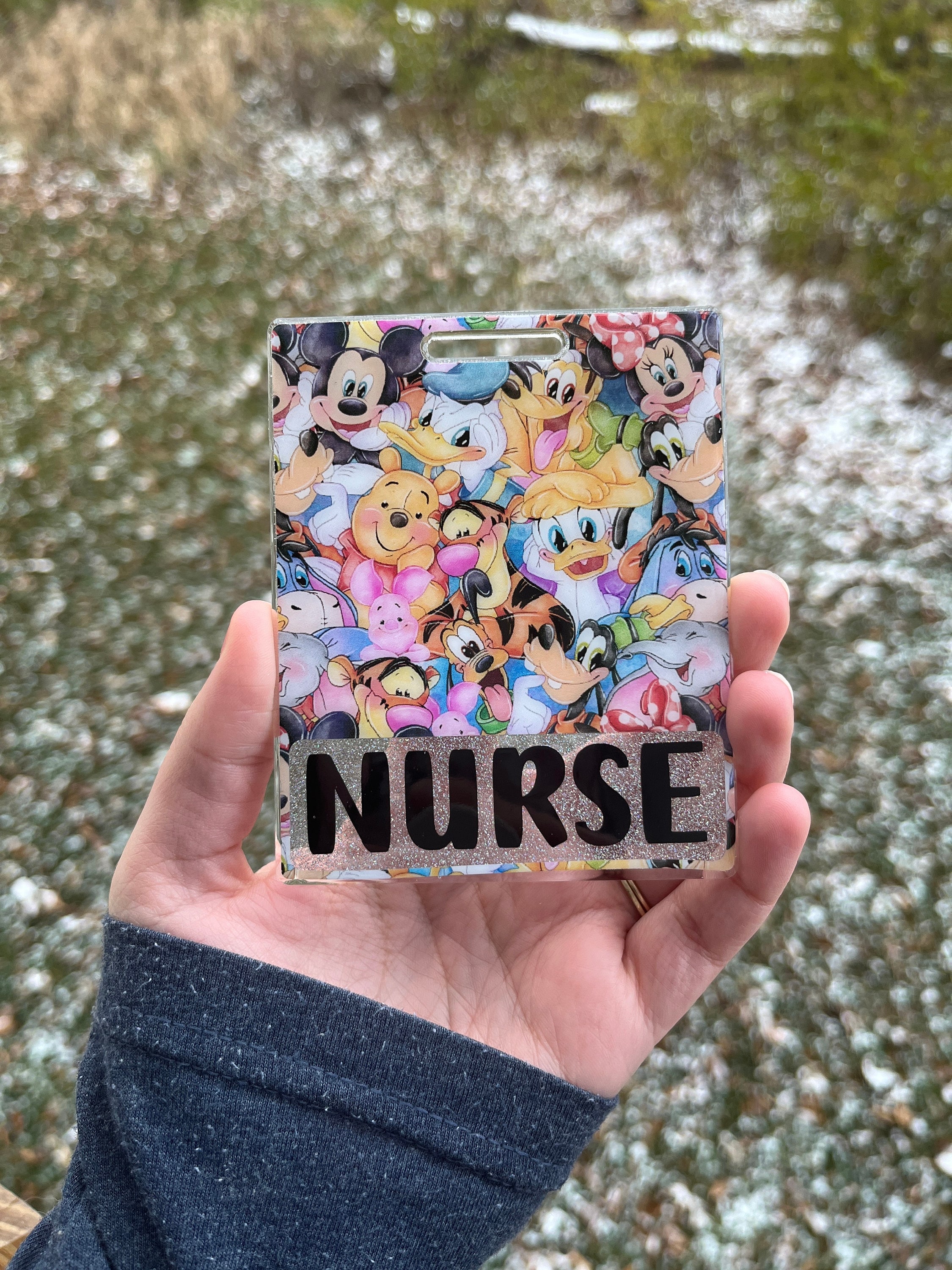 FINDING NEMO DORY Badge Reel ID Card Holder Disney Nurse Doctor £12.41 -  PicClick UK