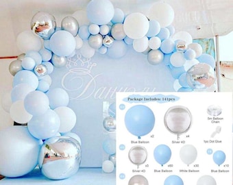 baby shower balloon ideas for a boy